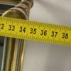 1970′ Pair Of Brass Sofa Ends For Maison Jansen 50 X 34 X H 51 cm - Image 4